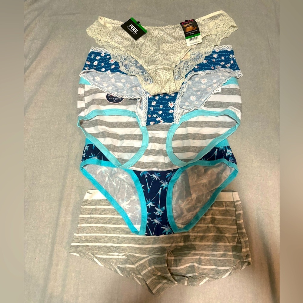 Kohls Panty Lot of 5 SO, Maidenform, Saint Eve Size Large